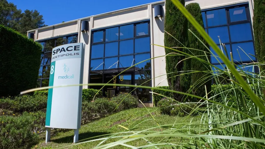 Les locaux de Medicall sur la technopole de Sophia Antipolis